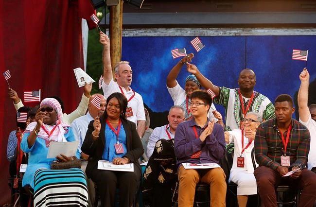 NYC naturalization ceremony held to mark World Refugee Day | iNFOnews.ca CP1905909141