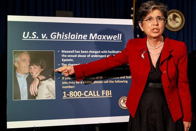 Sex trafficking crimes brought against Epstein ex-girlfriend | iNFOnews.ca