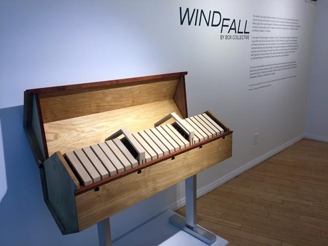 Exhibit features furniture from trees destroyed during storm | iNFOnews.ca