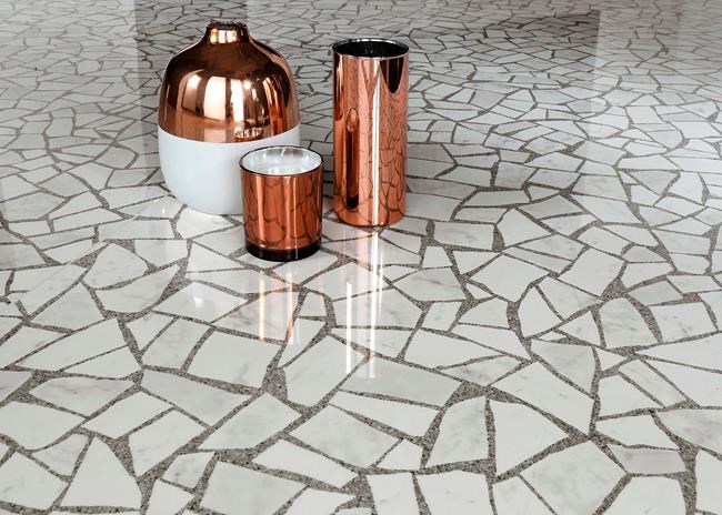 Terrazzo - the stuff of old hallway flooring - goes upscale | iNFOnews.ca