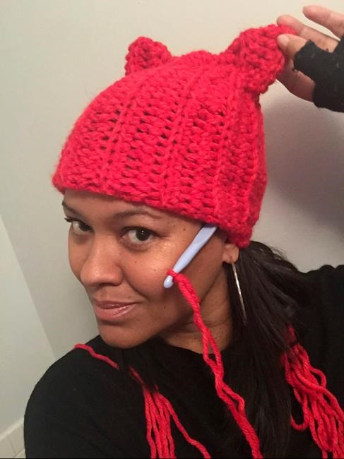 Knitters channel pink power through Pussyhat Project | iNFOnews.ca