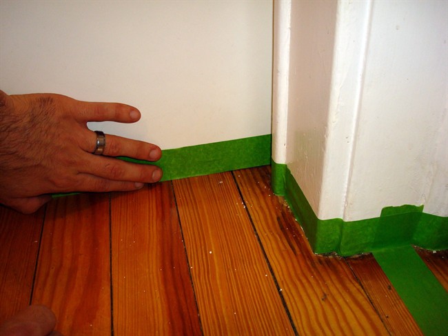 Worn, faded hardwood got you down? Consider the creative possibilities of painted floors | iNFOnews.ca CP35097057