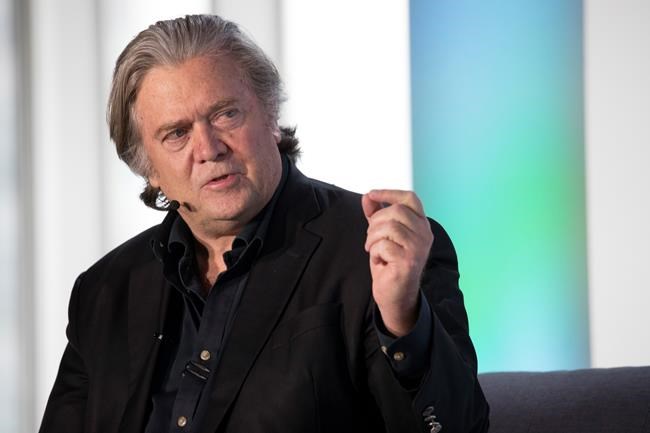 Steve Bannon: Time's Up is most powerful political movement | iNFOnews.ca