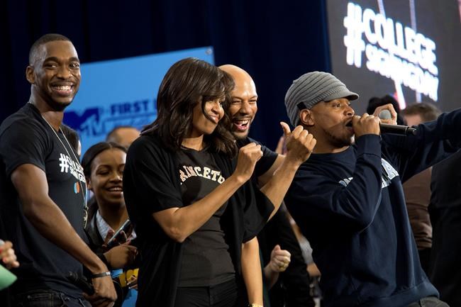 Michelle Obama encourages New York students to reach higher | iNFOnews.ca Michelle Obama encourages New York students to reach higher | iNFOnews.ca