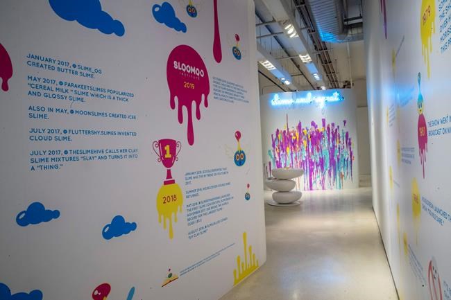 Stretchy, lovable slime takes up residence in New York City | iNFOnews.ca Stretchy, lovable slime takes up residence in New York City | iNFOnews.ca
