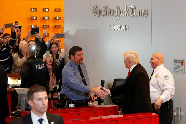 Times reporters tweet news of Trump meeting as it happens | iNFOnews.ca