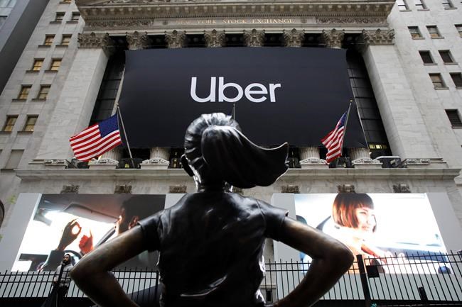 The Latest: Uber stock slides almost 8% on rocky first day | iNFOnews.ca