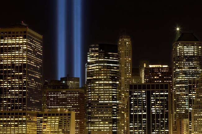 The Latest: 9-11's "Tribute in Light" beams in NYC | iNFOnews.ca