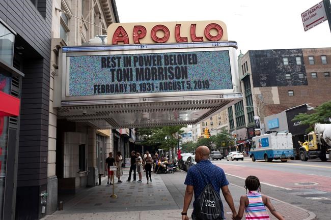Toni Morrison was a 'literary mother' to countless writers | iNFOnews.ca