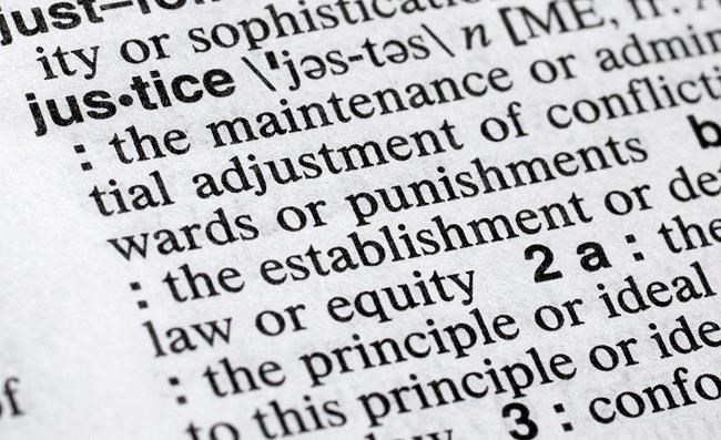 Top of mind: 'Justice' is Merriam-Webster's word of the year | iNFOnews.ca