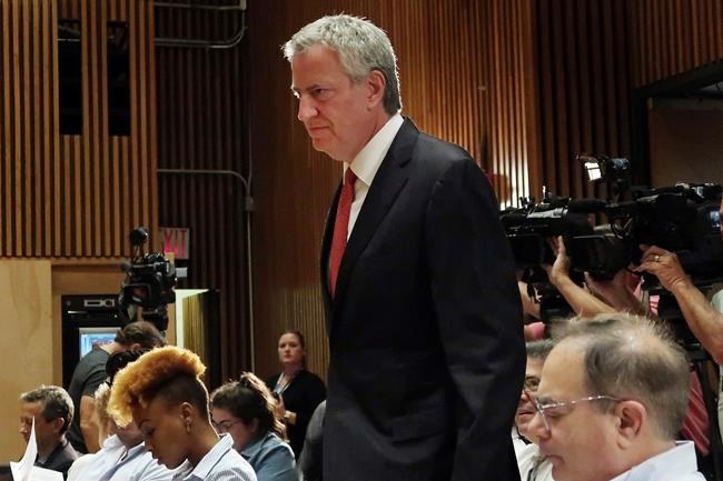 De Blasio: I make October debate stage or I may drop out | iNFOnews.ca