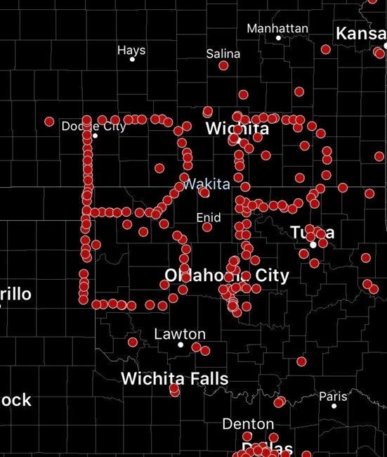Storm chasers honour "Twister" star with GPS tribute | iNFOnews.ca