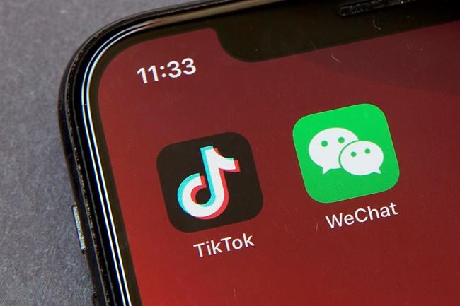 Q&A: What does banning TikTok and WeChat mean for users? | iNFOnews.ca CP2113805803