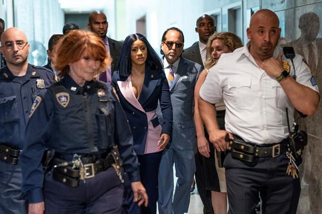 Cardi B pleads not guilty to new charges in strip club brawl | iNFOnews.ca
