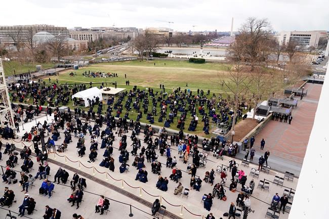 Where Biden stood, reminders of a failed insurrection | iNFOnews.ca CP378907117