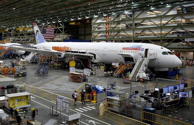 Boeing finds new problem with 787 that will delay deliveries | iNFOnews.ca CP76080841