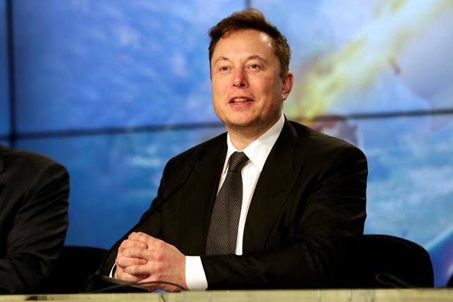 Tesla's Musk earns $770M in stock options, company confirms | iNFOnews.ca