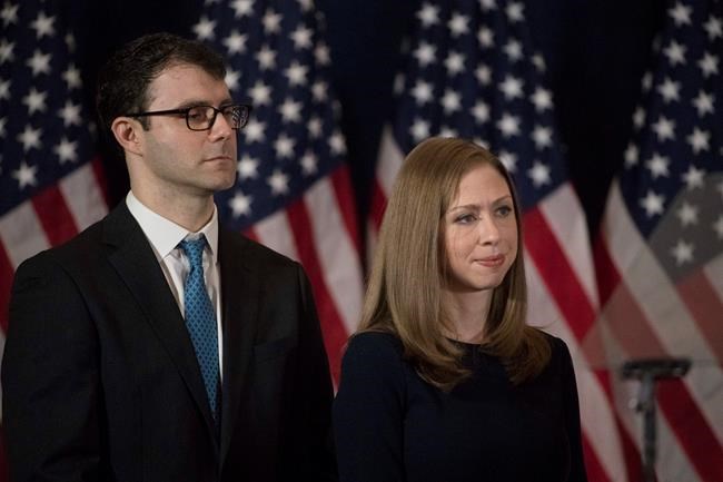 Chelsea Clinton announces birth of 3rd child, named Jasper | iNFOnews.ca