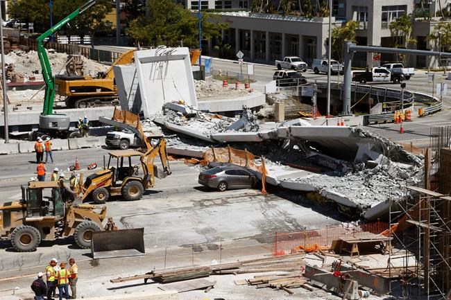OSHA: Street should have closed before Miami bridge collapse | iNFOnews.ca OSHA: Street should have closed before Miami bridge collapse | iNFOnews.ca