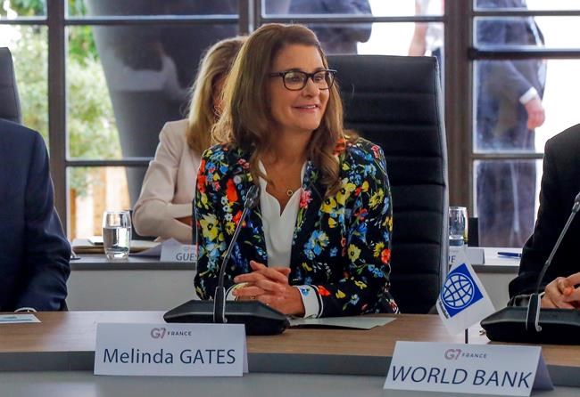 Melinda Gates says philanthropy, government work best united | iNFOnews.ca
