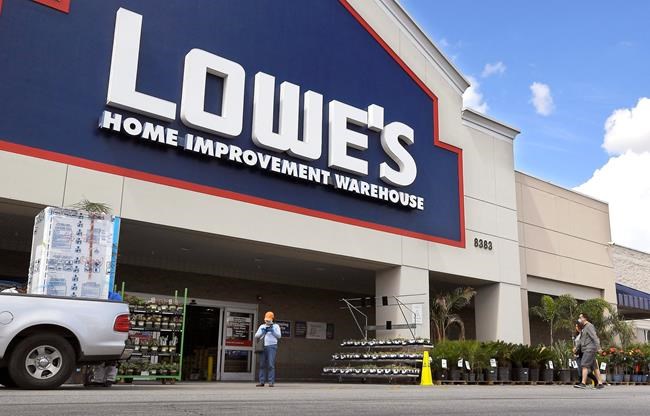 Sales surge at Lowe's as the homebound take on more projects | iNFOnews.ca Sales surge at Lowe's as the homebound take on more projects | iNFOnews.ca