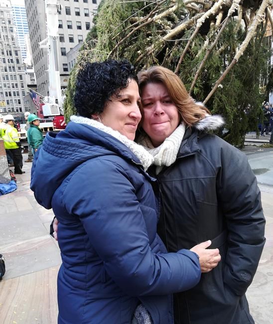 New York City's Rockefeller Center Christmas tree goes up | iNFOnews.ca