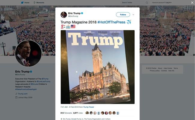 No, there isn't a new 'Trump' magazine coming out | iNFOnews.ca CP790650366