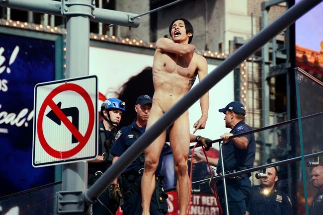Model in nude Times Square caper: It ended '7 days of mania' | iNFOnews.ca