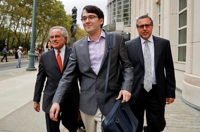 Court upholds 'Pharma Bro' Martin Shkreli's conviction | iNFOnews.ca