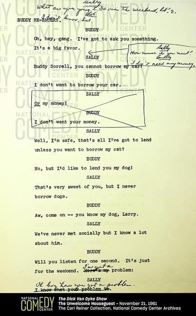 Scripts from 'Dick Van Dyke Show' to be digitally preserved | iNFOnews.ca