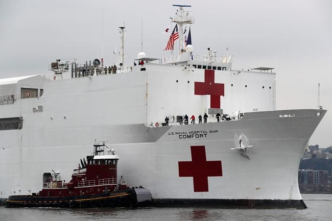 Navy ship sent to NYC for outbreak no longer needed: Cuomo | iNFOnews.ca Navy ship sent to NYC for outbreak no longer needed: Cuomo | iNFOnews.ca