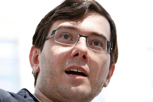 NY, feds sue 'Pharma Bro' for 'scheme' to keep drug price up | iNFOnews.ca