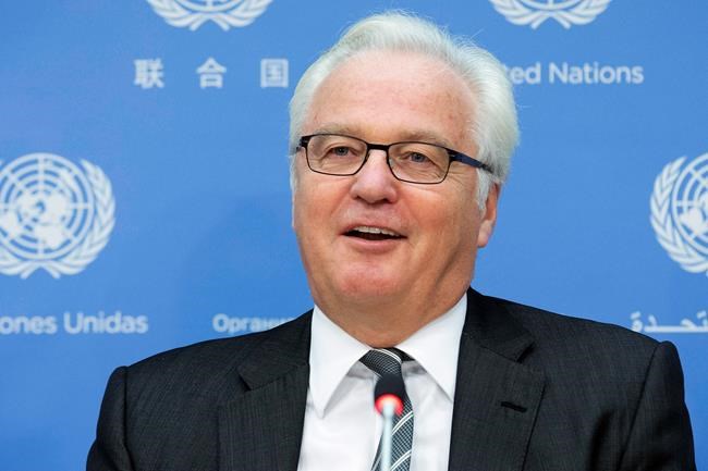 Official: Russian UN ambassador died from heart attack | iNFOnews.ca CP240412997