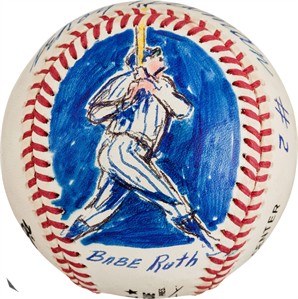 Original LeRoy Neiman baseball art coming to online auction; highlights include Mantle, Ruth | iNFOnews.ca Original LeRoy Neiman baseball art coming to online auction; highlights include Mantle, Ruth | iNFOnews.ca