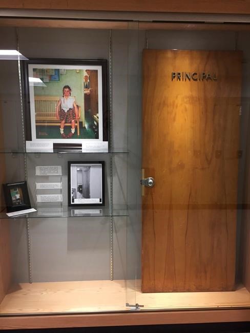 Principal's door from Rockwell's iconic 'Shiner' preserved | iNFOnews.ca