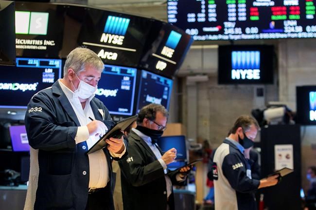 Weakness in Big Tech stocks leaves Wall Street mostly lower | iNFOnews.ca CP442737358