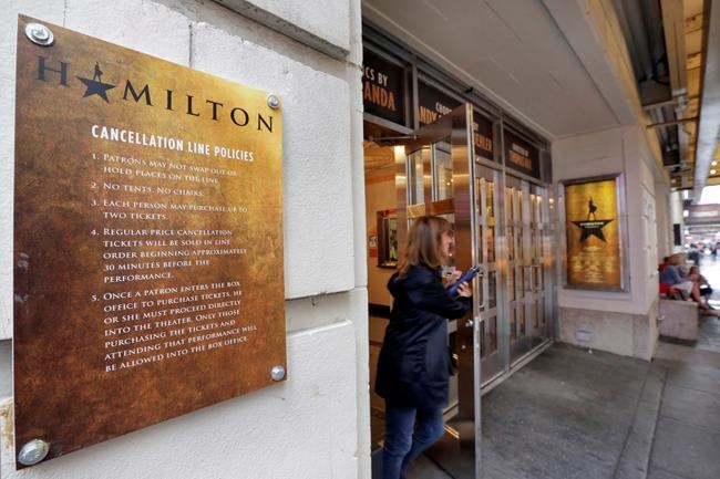 Broadway ticket-buying now easier for fans, not re-sellers | iNFOnews.ca
