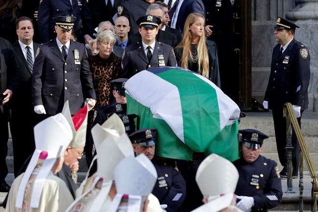 Paralyzed detective who forgave shooter eulogized as hero | iNFOnews.ca CP353800654