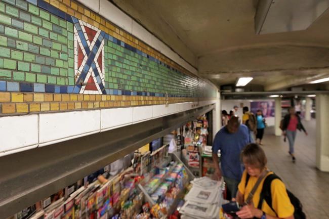NY subway tiles with Confederate flag look to be altered | iNFOnews.ca