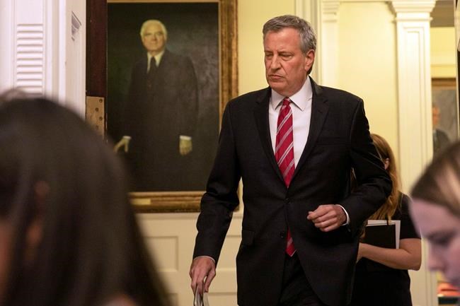 'I can't breathe' case clouds de Blasio's tenure, 2020 run | iNFOnews.ca