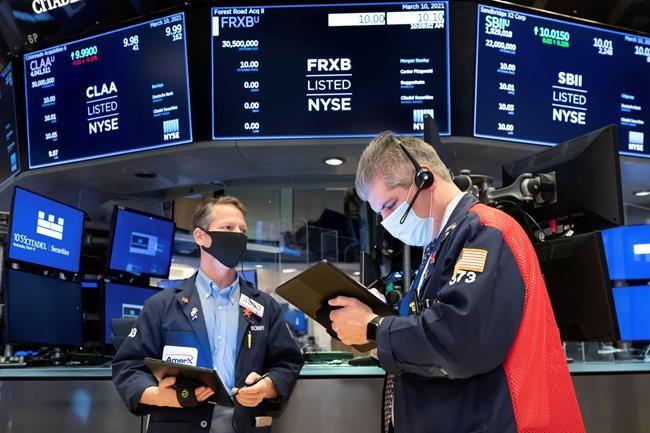 Stocks mostly climb, except tech, as inflation worries ease | iNFOnews.ca Stocks mostly climb, except tech, as inflation worries ease | iNFOnews.ca