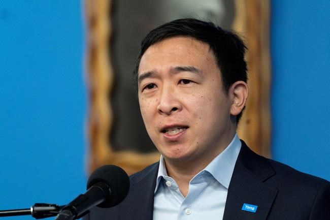 NYC mayor hopeful Yang in hospital for apparent kidney stone | iNFOnews.ca