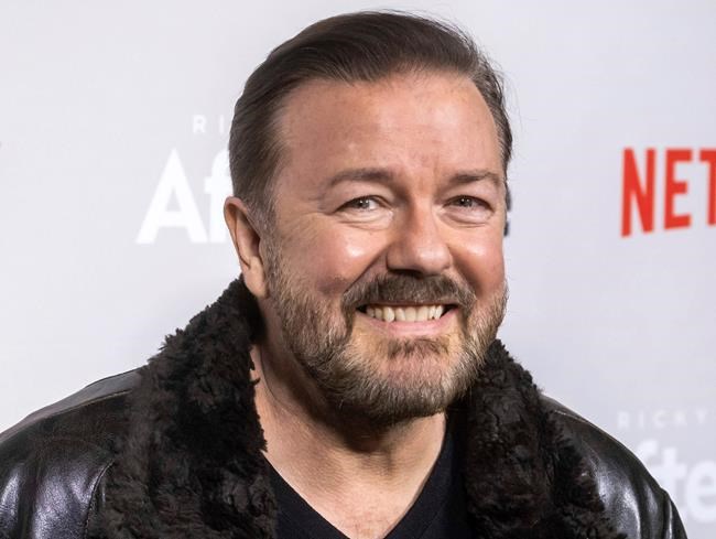 Ricky Gervais returning to host the 2020 Golden Globe Awards | iNFOnews.ca
