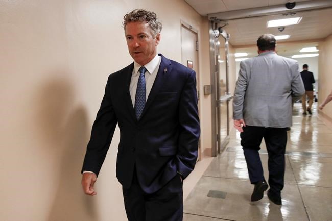 Sen. Rand Paul easing back in public view after lung surgery | iNFOnews.ca