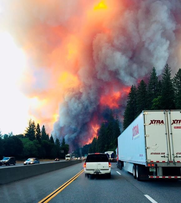The Latest: California fire shuts freeway, snarling traffic | iNFOnews.ca The Latest: California fire shuts freeway, snarling traffic | iNFOnews.ca