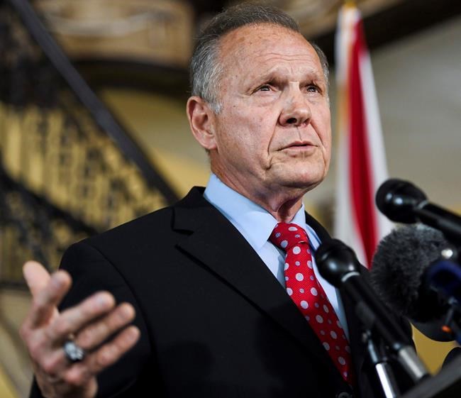 Roy Moore defamation lawsuit against accusers is paused | iNFOnews.ca