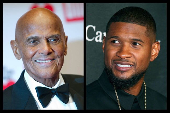 Usher and Harry Belafonte talk activism, art during joint appearance in New York City | iNFOnews.ca CP35072986
