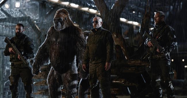 'War for the Planet of the Apes' roars past 'Spider-Man' | iNFOnews.ca