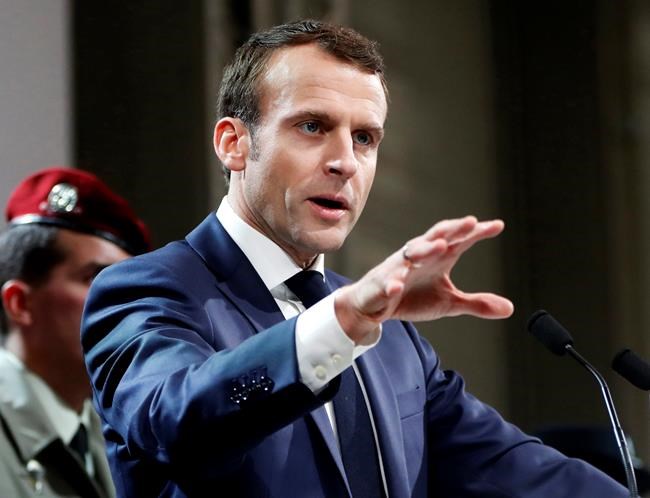 French president in Egypt to boost ties, raise human rights | iNFOnews.ca CP1803671160