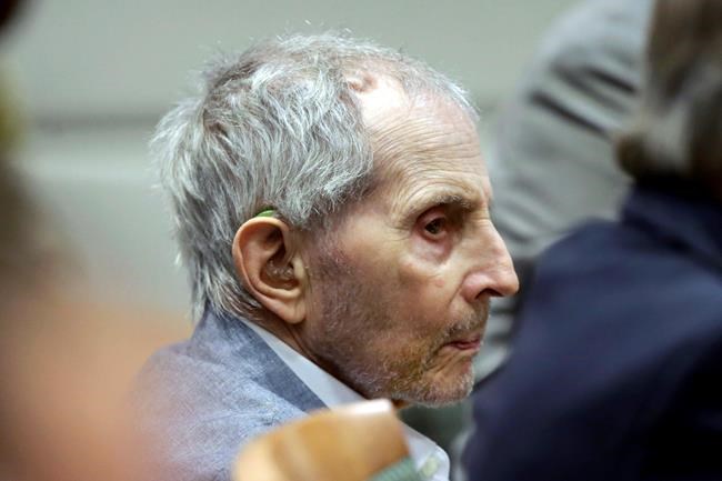 Trial of Robert Durst delayed for 3 weeks amid virus fears | iNFOnews.ca